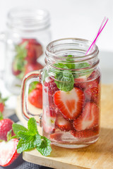Strawberry Infused Water