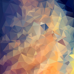 Abstract triangle polygonal background
