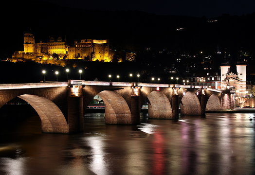Heidelberger Schloss und Alte Brücke