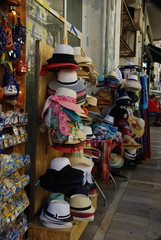 Marchand de chapeaux en crète