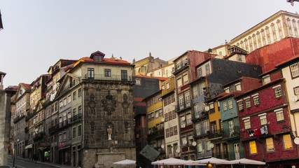 Fototapeta premium old town of porto in northern portugal