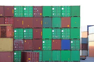 Fototapeta premium ISO Containers