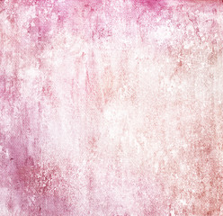 Fototapeta premium leaves of trees Grunge pink background vintage abstract rusty colored background 