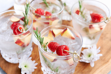 Fruity refreshment drinks