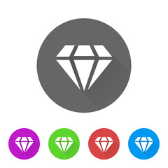 App Icon Long Shadow - 5 Colors