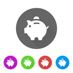 App Icon Long Shadow - 5 Colors