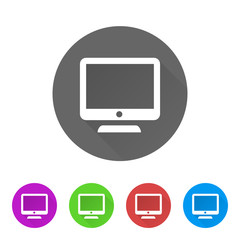 App Icon Long Shadow - 5 Colors