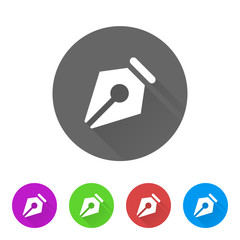 App Icon Long Shadow - 5 Colors