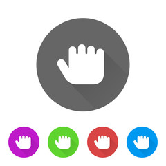 App Icon Long Shadow - 5 Colors