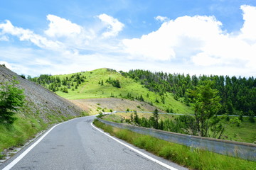 Road of Plateau　高原の道