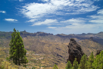 Gran Canaria, route Cruz de Tejeda - Artenara