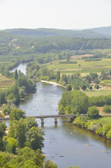 Fototapeta na wymiar La Dordogne (Périgord noir)
