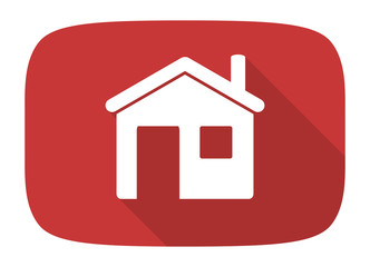 house flat design modern icon