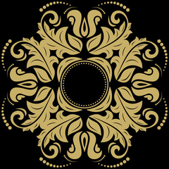 Oriental Abstract Vector Pattern