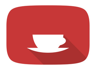 espresso flat design modern icon
