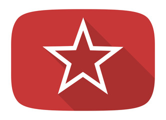 star flat design modern icon