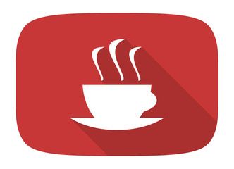 espresso flat design modern icon