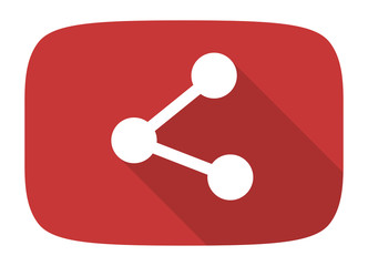 share flat design modern icon