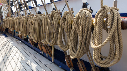 Ordnung auf der Gorch Fock