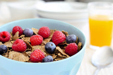 Fresh healthy breakfast