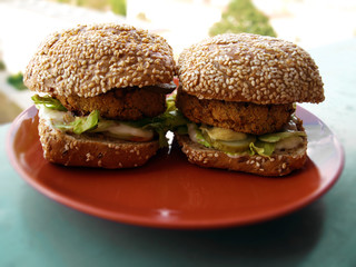 Vegetarian burgers