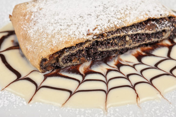 Pancakes with poppy seeds