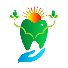 The purpose of the dental care design used for hospital and medical sign and symbol.