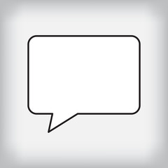 Bubble speech vector