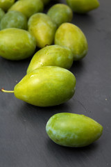 green plums