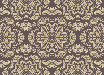 Damask Seamless Vector Pattern