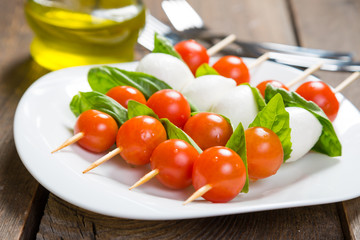 kebab caprese
