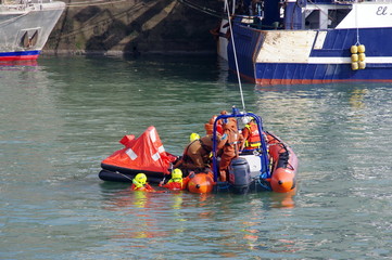 sauveteurs en mer