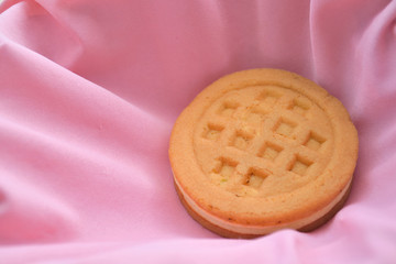 Putting Waffle On Right Side Of Fabric