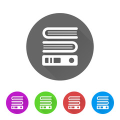 App Icon Long Shadow - 5 Colors