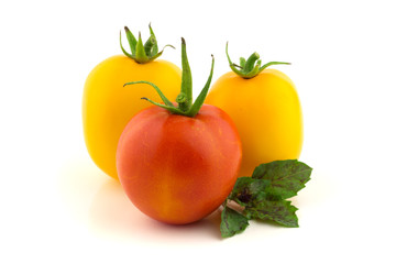 Three tomatoes