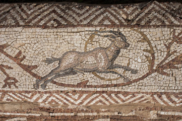 I mosaici di una antica villa romana in Libia (Villa Sileen)
