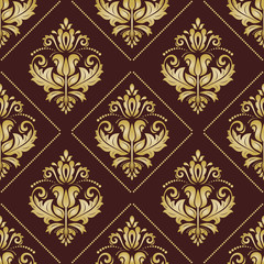 Damask Seamless Vector Pattern