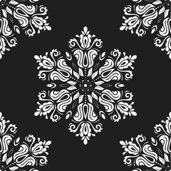 Seamless Oriental Vector Background