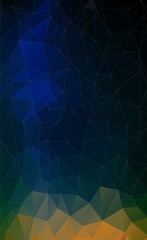 Flat triangle geometric colorful background