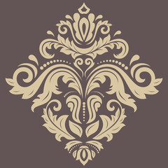 Damask Vector Oriental Pattern