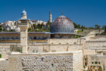 Israel, Jerusalem, Al-Aqsa Mosque April 4, 2015