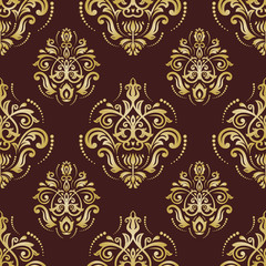 Damask Seamless Vector Pattern