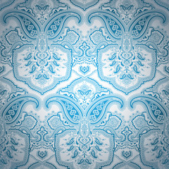 seamless pattern / paisley seamless pattern