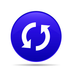 vector icon of return