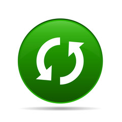 vector icon of return