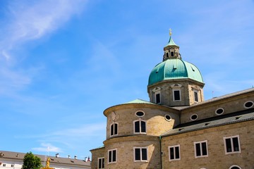 Fototapeta na wymiar Historische Architektur in Salzburg