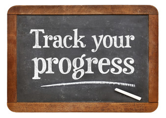 Track your progress advice on blackb oard