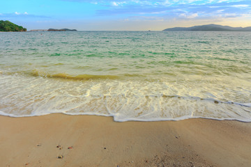 beach and tropical sea  in Thailand