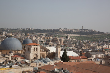 Fototapeta na wymiar Jerusalem, CIRCA March 2015