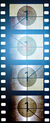 35 mm film with counter and light